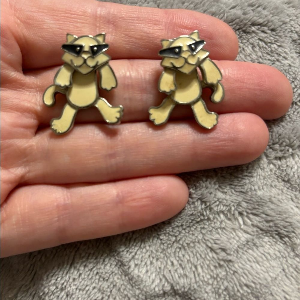 Edgar Berebi Vintage Cat Earrings